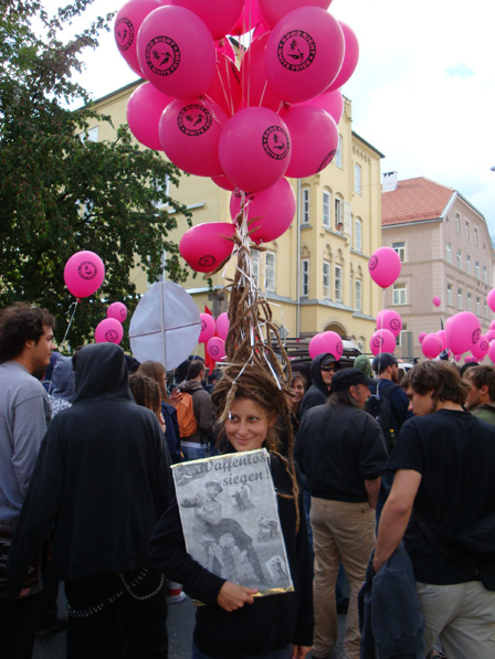 Gegendemo Festkommers