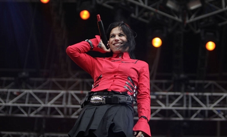 Christina Scabbia von Lacuna Coil.