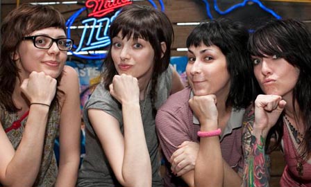 The Coathangers-Bandfoto