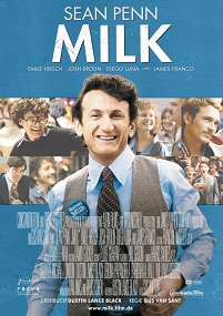 Filmplakat zu Gus van Sants "Milk"