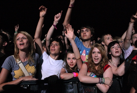 Menschen am Volt Festival