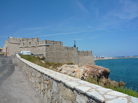 Festung an der Küste