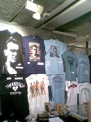 © fm4 Merchandising Stand Morrissey, Wien Konzert Gasometer, 11. Juni 2009