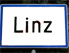 Ortsschild von Linz