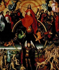 Die Apokalypse gemalt von Hans Memling.