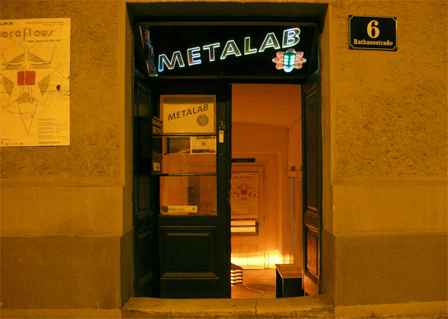 Eingang zum Wiener Metalab