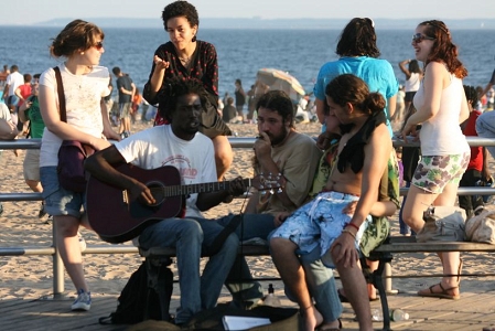 Hippies, Woodstock, New York