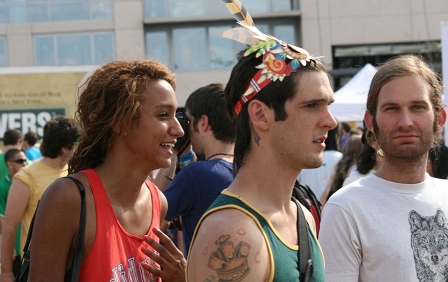 Hippies, Woodstock, New York