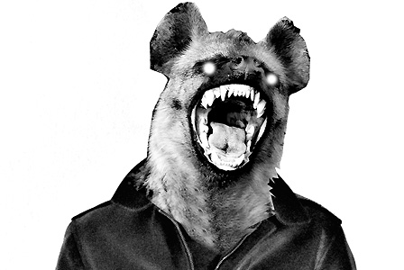 DJ Wildlife mit Bärenmaske