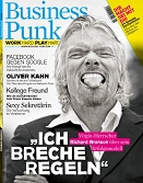 Cover der erstausgabe der Zeitschrift "Business Punk"