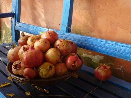 pomegranates