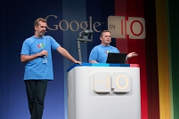 Die beiden Google-Entwickler Jens und Lars Rasmussen