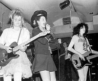 Die Slits 1980 bei einem Konzert