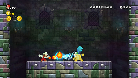 Screenshot aus "New Super Mario Bros. Wii"