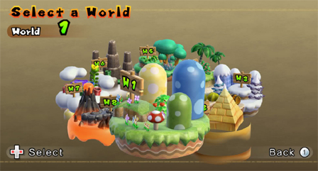 Screenshot aus "New Super Mario Bros. Wii"