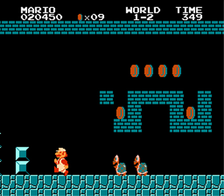 Screenshot aus "Super Mario Bros."