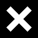 Weißes X auf schwarzem Hintergrund, Albumcover von XX der Band The XX