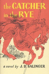 gezeichnetes Pferd, Buchcover von "Catcher in the Rye"