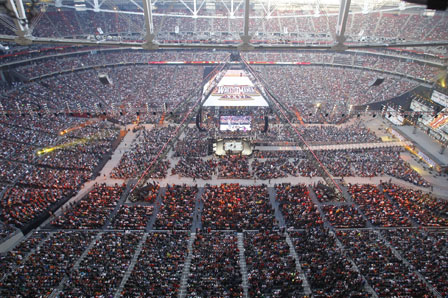 © World Wrestling Entertainment wrestling stadion
