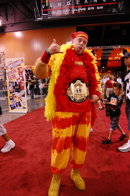 fan im Wrestling ourfit