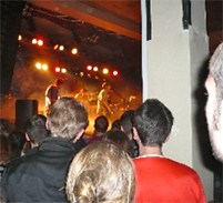 © Christiane Rösinger Tocotronic live, von ganz hinten gesehen