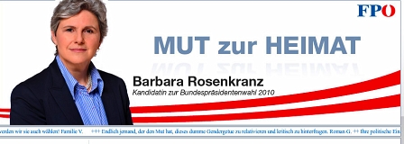 die website von barbara rosenkranz