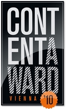 Logo zum "Content Award Vienna '10"