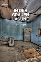 Das Cover des Buches "In der grauen Lagune" von Paul Divjak zeigt einen grauen, verlassenen, unordentlichen Raum