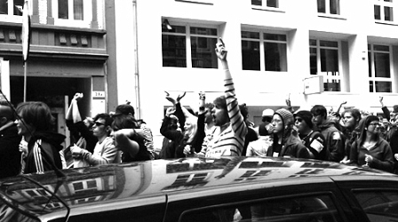 Proteste in Hamburg