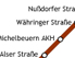 Ausschnitt aus dem Wiener U-Bahnplan