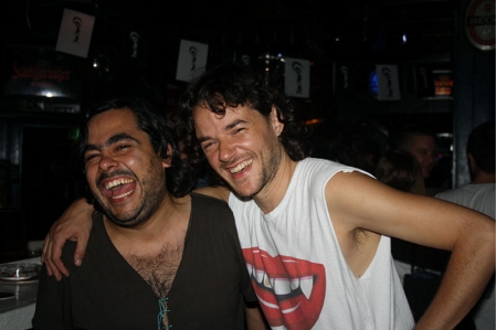 Rebolledo und Matias Aguayo