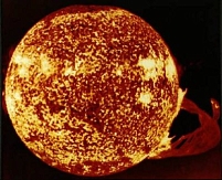 © public domain Protuberanzen, Sonnenflecken