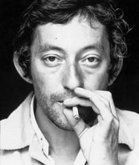 Serge Gainsbourg, rauchend