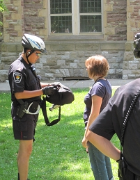 Fahrradpolizisten