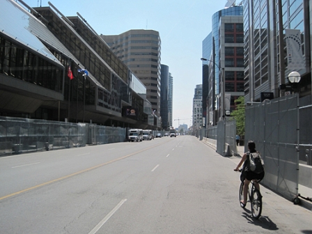 Sicherheitszaun in Toronto