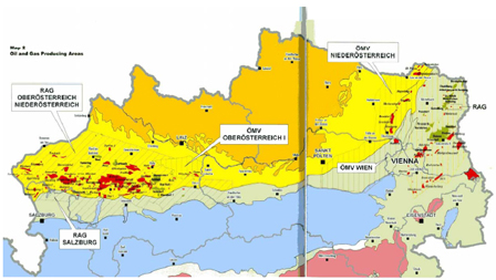 Ölvorkommen in Österreich