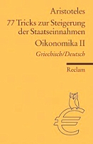 Buchcover von "77 Tricks zur Steigerung der Staatseinnahmen" Reclam