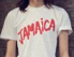 T-Shirt mit Aufschrift "Jamaica"