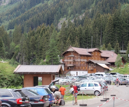 Kitsch pur: Das Alpengasthaus Breitlahner