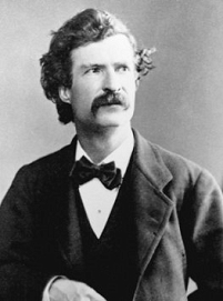 Mark Twain - Schwarz weiss photo
