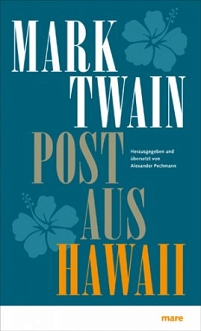 Buchcover mark twain post aus hawaii
