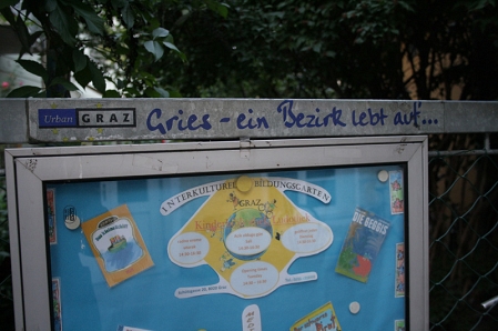 Gries - Ein Bezirk lebt auf. Interkultureller Bildungsgarten
