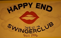 Logo vom Happy End, dem ersten Swingerclub in Graz