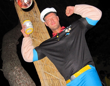 Popeye auf der party