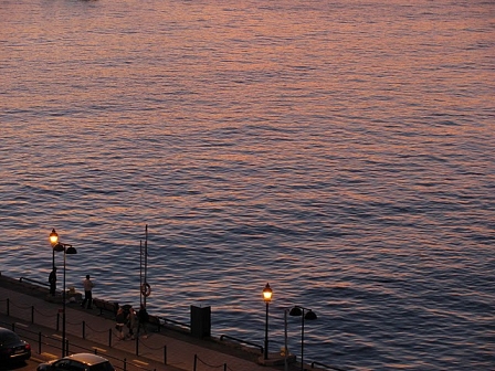 © Johnny Bliss, 2010 stockholm sunset water