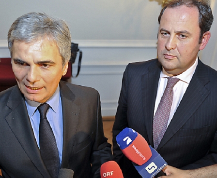 Werner Faymann und Josef Pröll