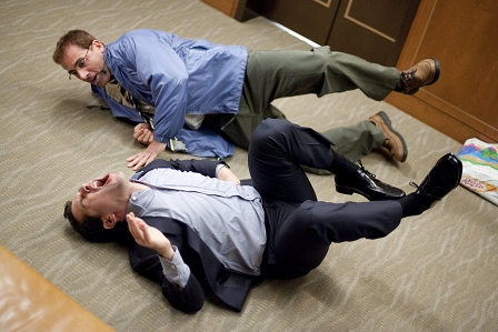 © UPI Szenenbild aus "Dinner for Schmucks"