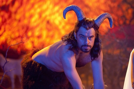 © UPI Jemaine Clement im Teufelskostüm