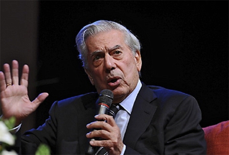 Schriftsteller Mario Vargas Llosa 