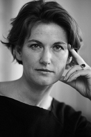 janne teller schwarz weiss portrait